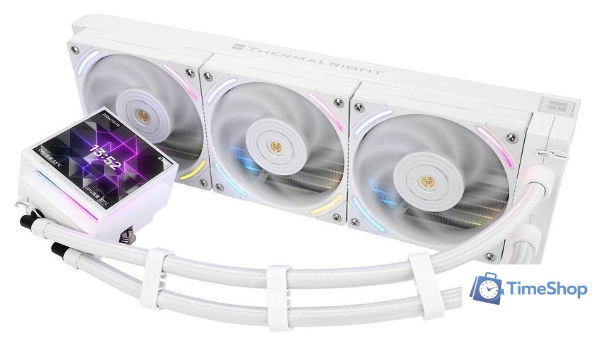 Система жидкостного охлаждения для процессора Thermalright Hyper Vision 360 ARGB (белый) - Изображение №3 — Интернет-магазин Time-Shop