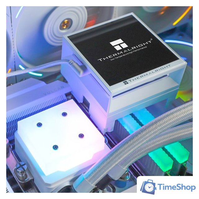 Система жидкостного охлаждения для процессора Thermalright Hyper Vision 360 ARGB (белый) - Изображение №8 — Интернет-магазин Time-Shop
