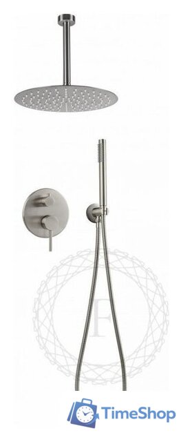 Душевая система  Filarete Roun FL1024 (никель) - Изображение №1 — Интернет-магазин Time-Shop