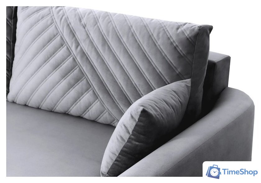 Диван Sempla Берген 2 (мора серый) - Изображение №14 — Интернет-магазин Time-Shop