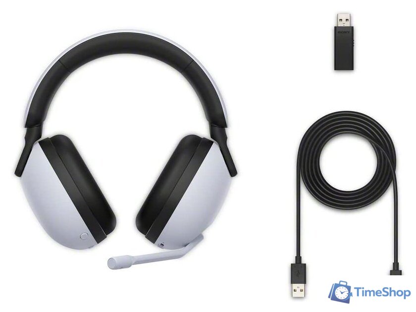 Наушники Sony Inzone H9 WH-G900N (белый) - Изображение №7 — Интернет-магазин Time-Shop