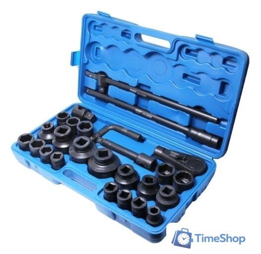 Набор трещотка с головками ForceKraft FK-68262-5MPB (26 предметов) - Изображение №1 — Интернет-магазин Time-Shop