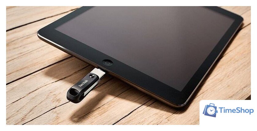 USB Flash SanDisk iXpand Go 256GB SDIX60N-256G-GN6NE - Изображение №8 — Интернет-магазин Time-Shop