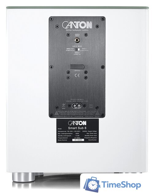 Беспроводной сабвуфер Canton Smart Sub 8 (белый) - Изображение №4 — Интернет-магазин Time-Shop