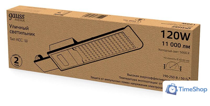 Уличный прожектор Gauss Avenue 629534320 - Изображение №4 — Интернет-магазин Time-Shop