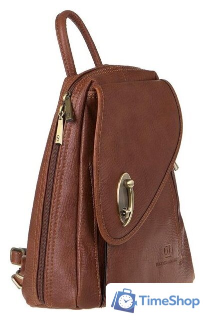 Городской рюкзак Francesco Molinary 513-322016-009-BRW - Изображение №2 — Интернет-магазин Time-Shop