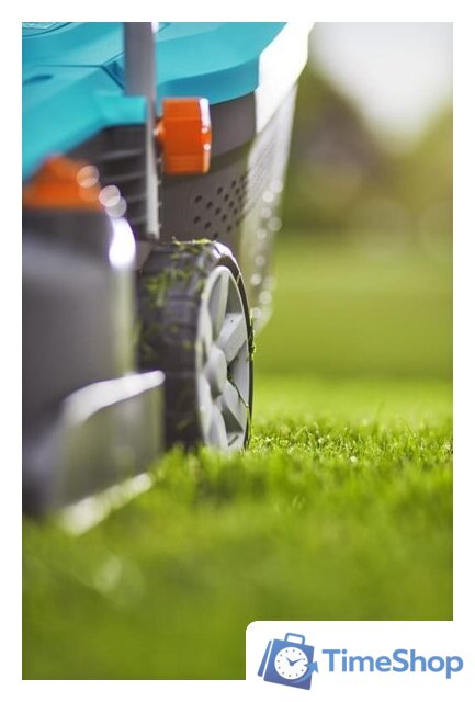 Газонокосилка Gardena PowerMax 32/36V P4A 14621-20 (с 2-мя АКБ) - Изображение №5 — Интернет-магазин Time-Shop