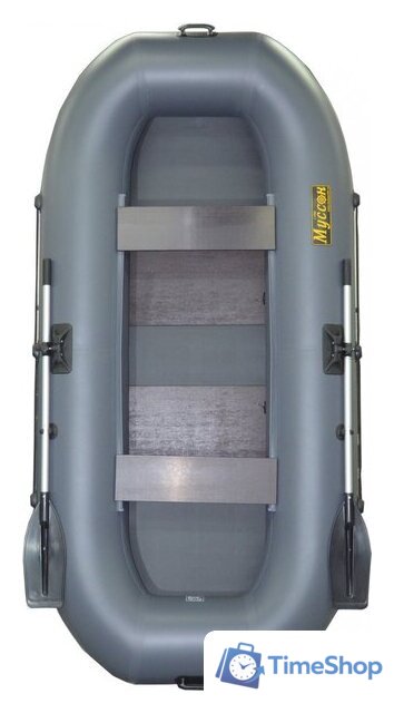 Гребная лодка Муссон B-290 PC (серый) - Изображение №1 — Интернет-магазин Time-Shop