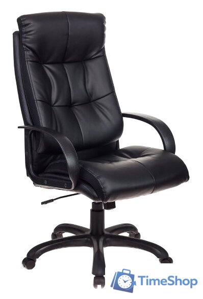 Офисное кресло Бюрократ CH-824B/LBLACK (черный) - Изображение №1 — Интернет-магазин Time-Shop