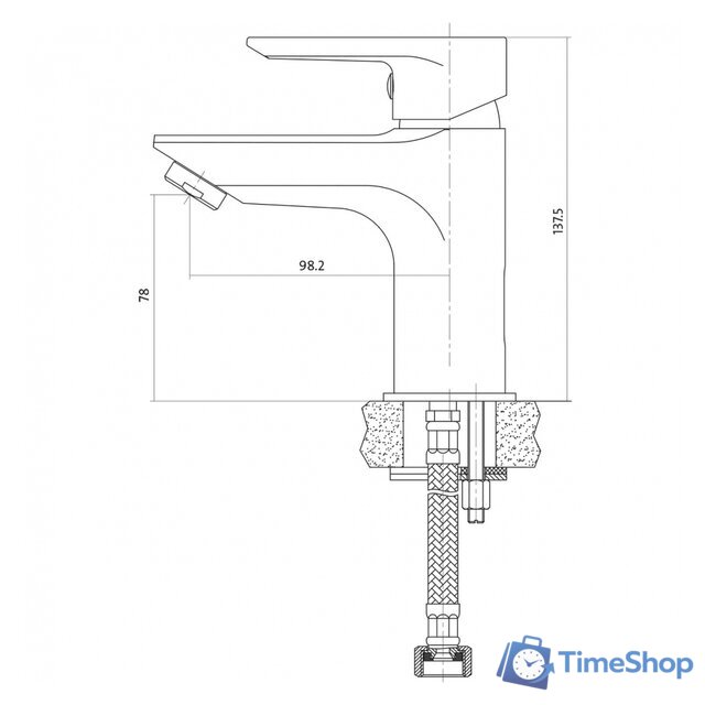Смеситель Cersanit Vero A63060 - Изображение №7 — Интернет-магазин Time-Shop