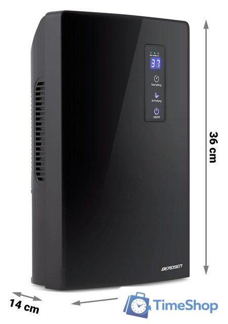 Осушитель воздуха Berdsen BR-20 (черный) - Изображение №4 — Интернет-магазин Time-Shop