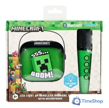 Беспроводная колонка OTL Technologies Minecraft PopSing MC1447 - Изображение №7 — Интернет-магазин Time-Shop