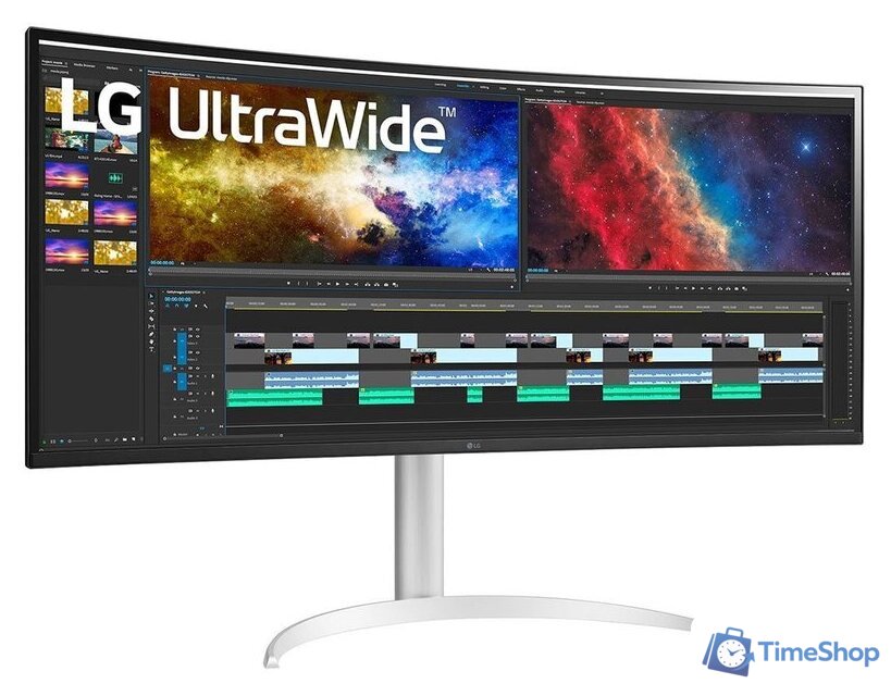 Монитор LG UltraWide 38BQ85C-W - Изображение №3 — Интернет-магазин Time-Shop
