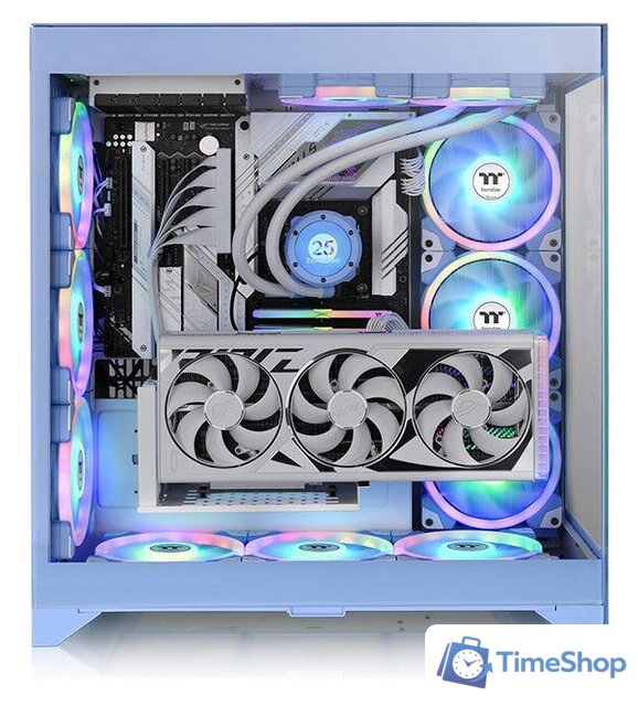 Корпус Thermaltake CTE E600 MX Hydrangea Blue CA-1Y3-00MFWN-00 - Изображение №6 — Интернет-магазин Time-Shop
