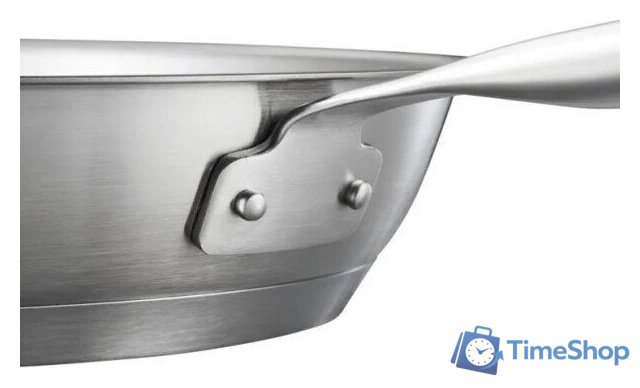 Сковорода ВОК Fiskars All Steel Pure 1065629 - Изображение №5 — Интернет-магазин Time-Shop