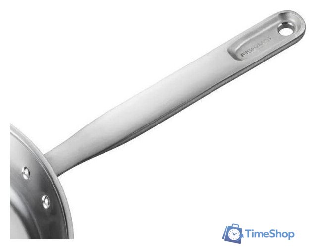Сковорода ВОК Fiskars All Steel Pure 1065629 - Изображение №4 — Интернет-магазин Time-Shop
