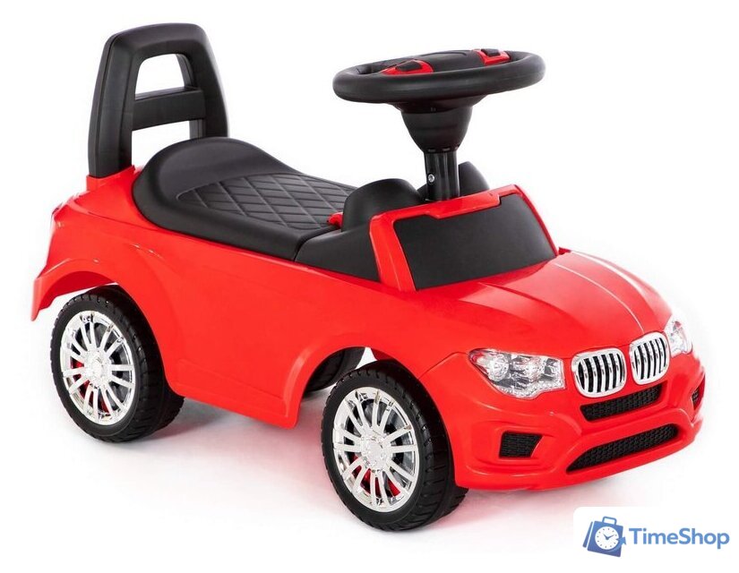 Каталка Полесье SuperCar №5 84583 (красный) - Изображение №2 — Интернет-магазин Time-Shop