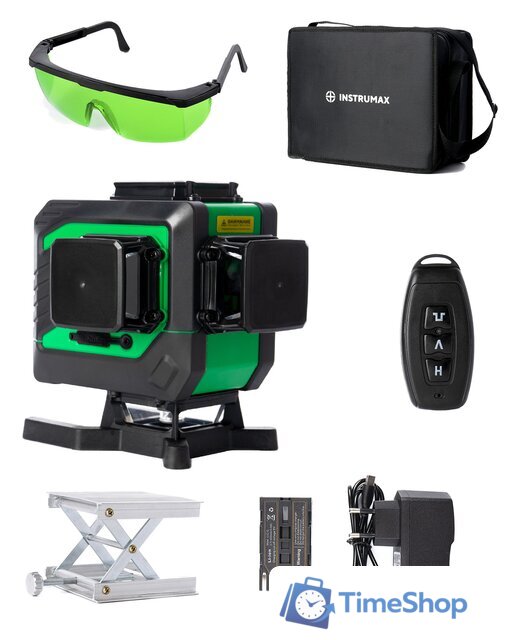 Лазерный нивелир Instrumax Greenliner 3-360/B Set - Изображение №1 — Интернет-магазин Time-Shop