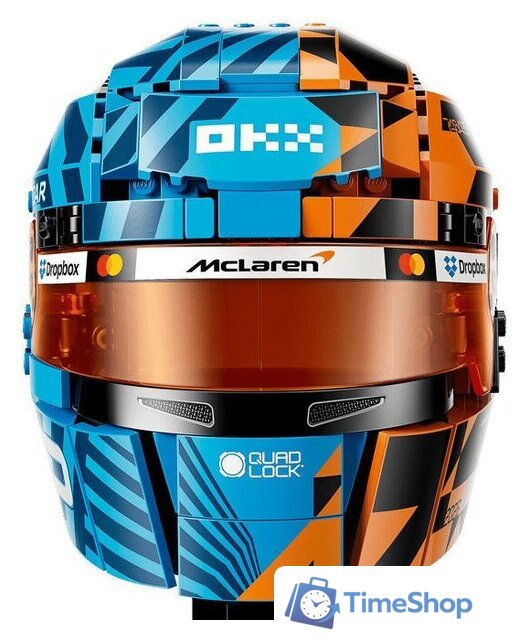 Конструктор LEGO Editions 43017 Шлем McLaren Mastercard F1 Team Oscar Piastri Helmet - Изображение №3 — Интернет-магазин Time-Shop