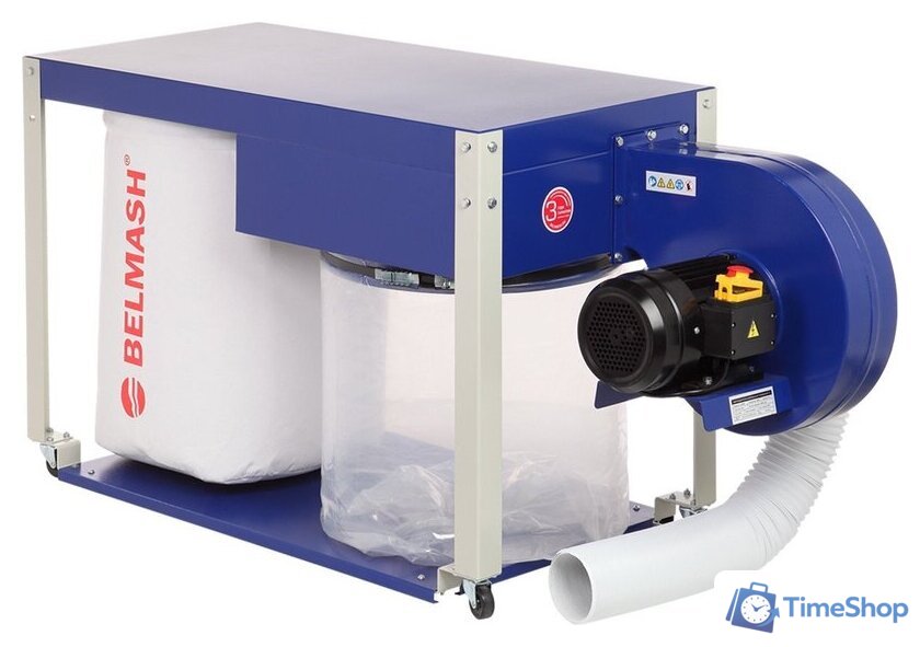 Вытяжная установка (стружкоотсос) Belmash (Белмаш) DC3900-PS/400 D131A - Изображение №3 — Интернет-магазин Time-Shop