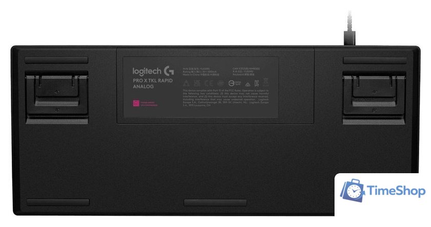 Клавиатура Logitech G Pro X TKL Rapid Analog 920-013233 (черный, нет кириллицы) - Изображение №4 — Интернет-магазин Time-Shop