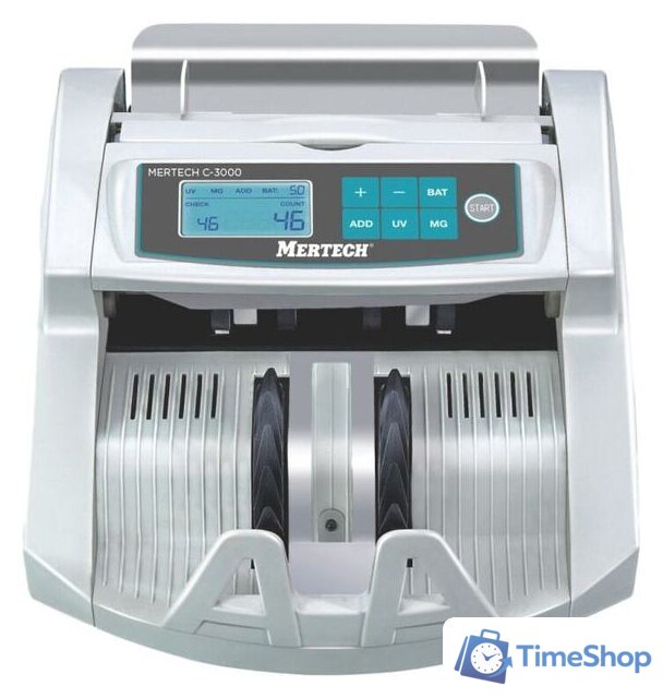 Счетчик банкнот Mertech C-3000 (белый) - Изображение №1 — Интернет-магазин Time-Shop