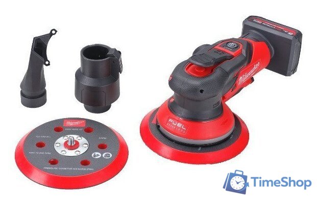 Эксцентриковая шлифмашина Milwaukee M12FROS5-502X 4933493651 (с 2-мя АКБ, кейс) - Изображение №5 — Интернет-магазин Time-Shop