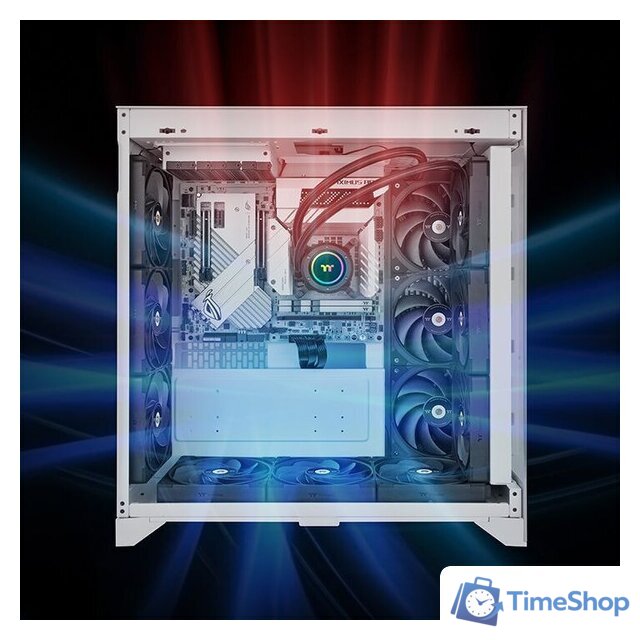 Комплект вентиляторов для корпуса Thermaltake Toughfan EX14 Pro 3-Fan Pack CL-F172-PL14BL-A - Изображение №6 — Интернет-магазин Time-Shop