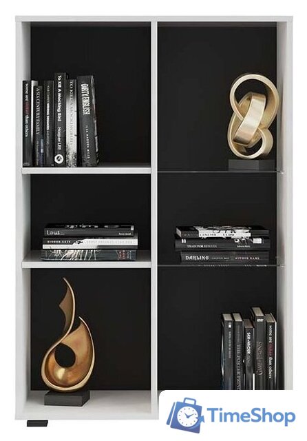 Комод НК-Мебель Gloss КМВ-80 71373136 (белый-белый глянец) - Изображение №3 — Интернет-магазин Time-Shop