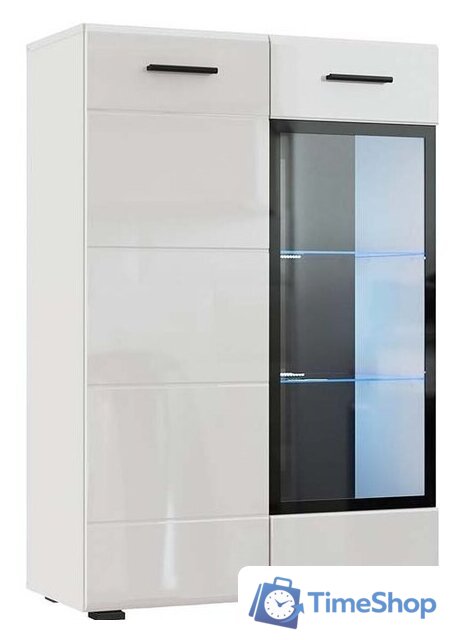 Комод НК-Мебель Gloss КМВ-80 71373136 (белый-белый глянец) - Изображение №2 — Интернет-магазин Time-Shop