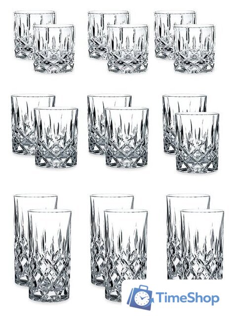 Набор стаканов для воды и напитков Nachtmann Noblesse 101764 - Изображение №1 — Интернет-магазин Time-Shop