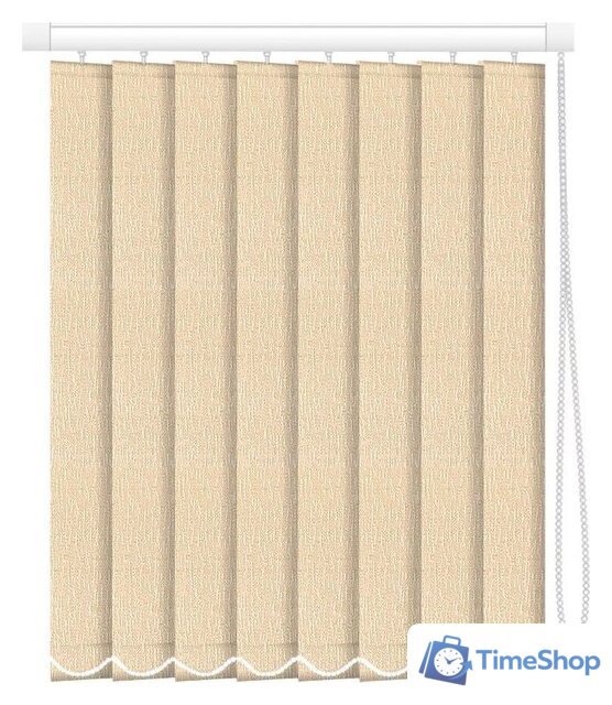 Жалюзи вертикальные АС МАРТ Перл 3606 270x140 (светло-бежевый) - Изображение №1 — Интернет-магазин Time-Shop