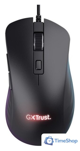 Игровая мышь Trust GXT 924 Ybar+ (черный) - Изображение №1 — Интернет-магазин Time-Shop