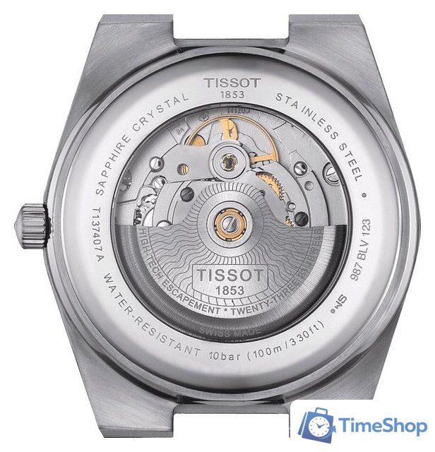 Наручные часы Tissot PRX Powermatic 80 T137.407.11.051.00 - Изображение №2 — Интернет-магазин Time-Shop