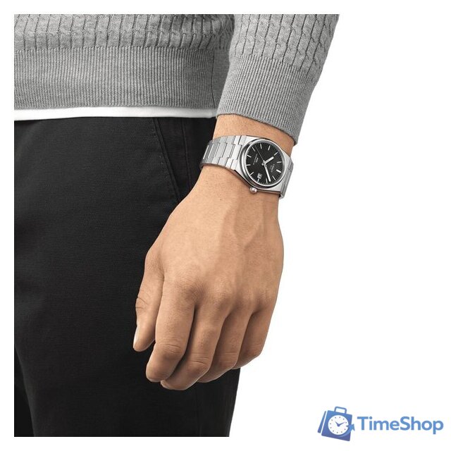 Наручные часы Tissot PRX Powermatic 80 T137.407.11.051.00 - Изображение №4 — Интернет-магазин Time-Shop