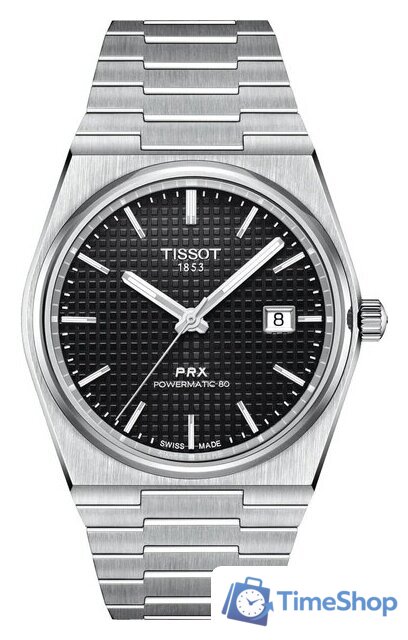 Наручные часы Tissot PRX Powermatic 80 T137.407.11.051.00 - Изображение №1 — Интернет-магазин Time-Shop
