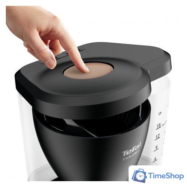 Капельная кофеварка Tefal Includeo CM533811 - Изображение №6 — Интернет-магазин Time-Shop
