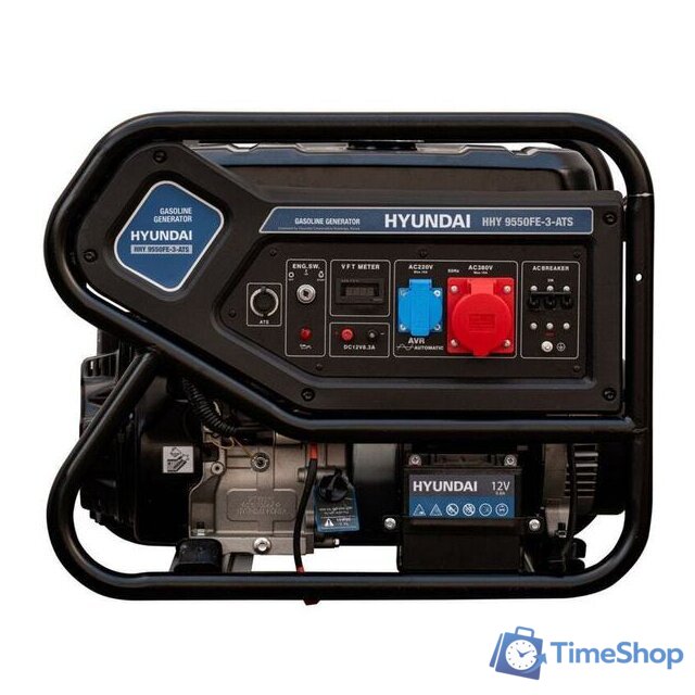 Бензиновый генератор Hyundai HHY9550FE-3-ATS - Изображение №3 — Интернет-магазин Time-Shop