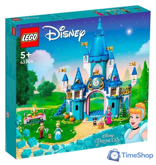 Конструктор LEGO Disney Princess 43206 Замок Золушки и Прекрасного принца - Изображение №1 — Интернет-магазин Time-Shop