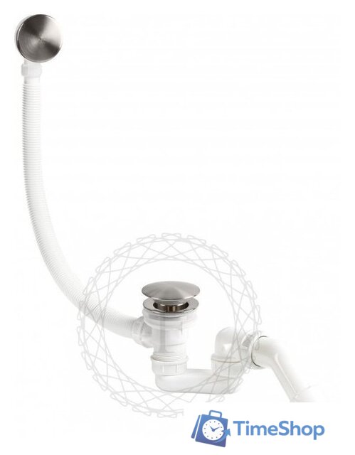 Сифон Filarete FL90 (никель) - Изображение №1 — Интернет-магазин Time-Shop