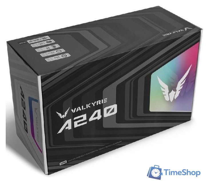Система жидкостного охлаждения для процессора Valkyrie A240 ARGB (черный) - Изображение №9 — Интернет-магазин Time-Shop