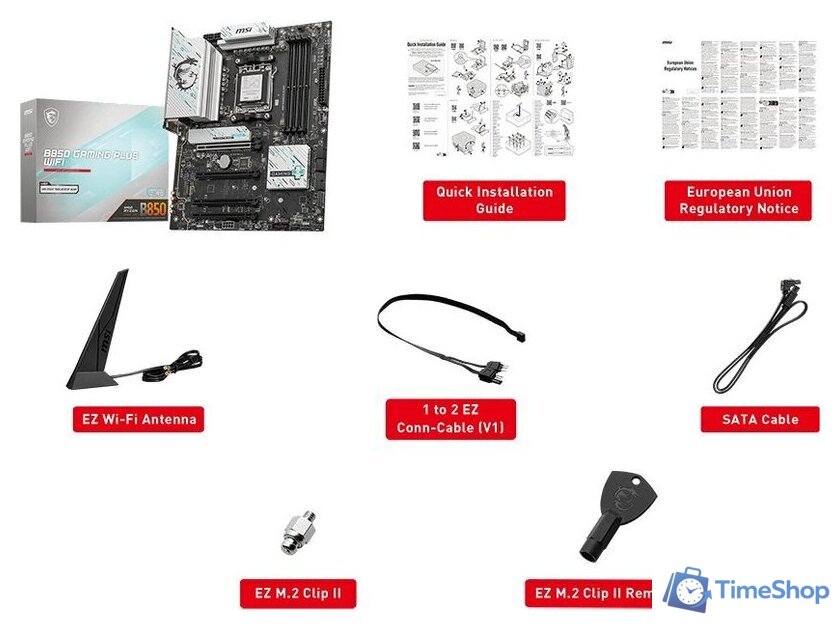 Материнская плата MSI B850 Gaming Plus WiFi - Изображение №2 — Интернет-магазин Time-Shop