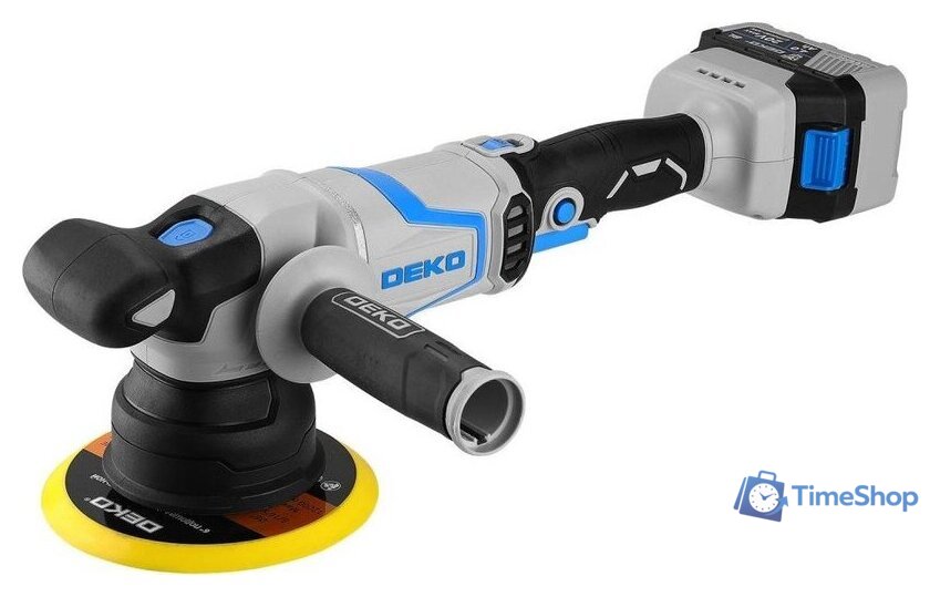 Полировальная машина Deko KDCP20DA PRO 081-1029 (с 1-им АКБ) - Изображение №2 — Интернет-магазин Time-Shop