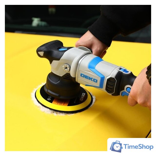 Полировальная машина Deko KDCP20DA PRO 081-1029 (с 1-им АКБ) - Изображение №7 — Интернет-магазин Time-Shop