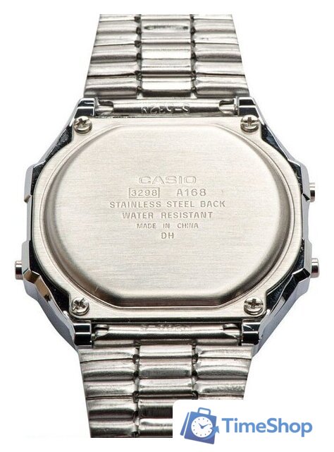 Наручные часы Casio A-168WA-1Q - Изображение №9 — Интернет-магазин Time-Shop