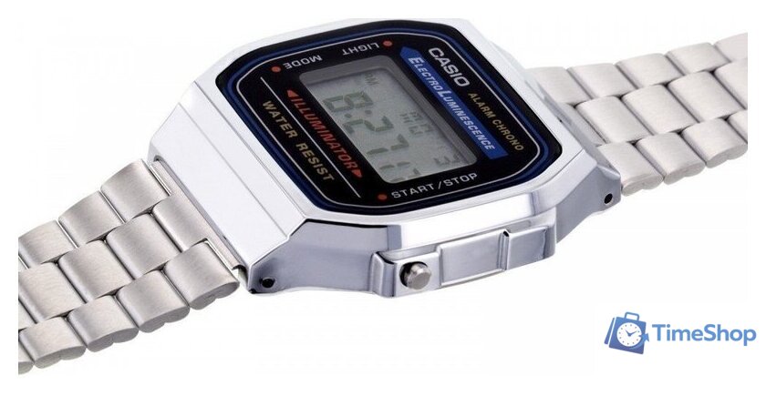 Наручные часы Casio A-168WA-1Q - Изображение №7 — Интернет-магазин Time-Shop