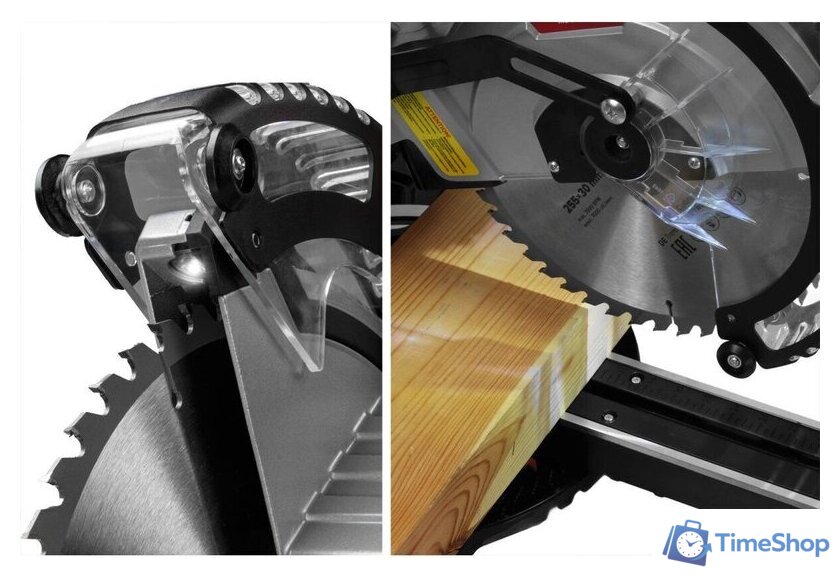 Торцовочная пила Wortex MS 2518-1 LO 2329002 - Изображение №11 — Интернет-магазин Time-Shop