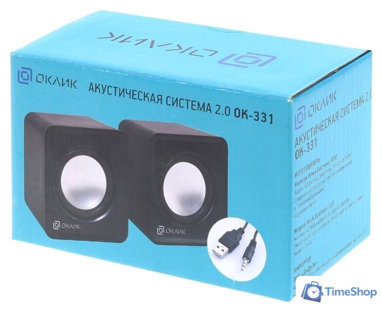 Акустика Оклик OK-331 - Изображение №8 — Интернет-магазин Time-Shop