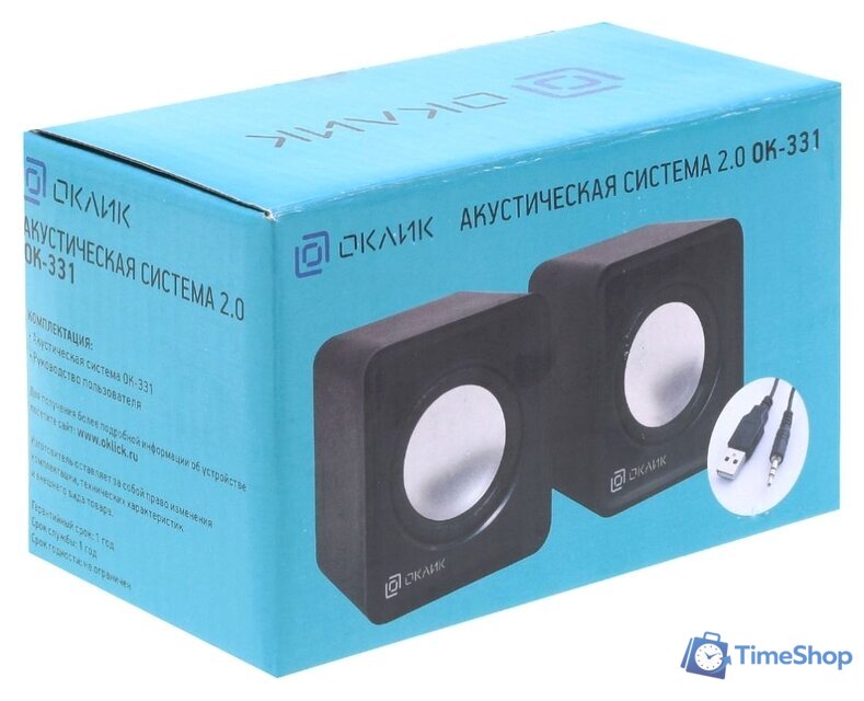 Акустика Оклик OK-331 - Изображение №10 — Интернет-магазин Time-Shop