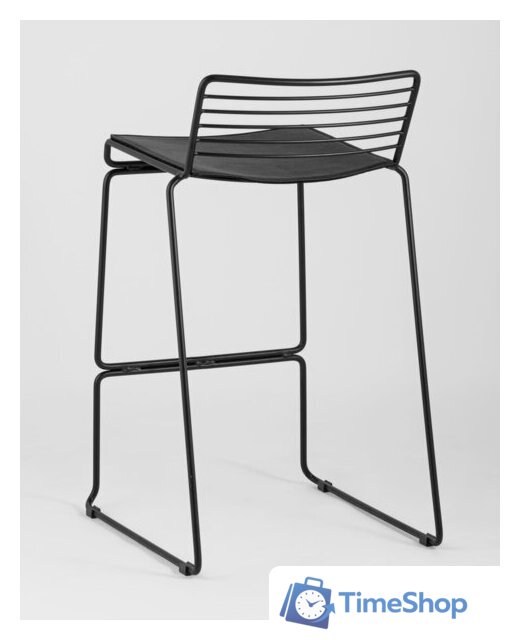 Стул Stool Group Danny (черный с черной подушкой) - Изображение №6 — Интернет-магазин Time-Shop